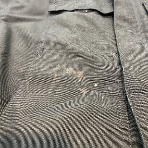 vtg Carhartt Traditional Jacket Chore Coat Mens 2XL Black Quilted USA Distressed - Picture 8 of 16